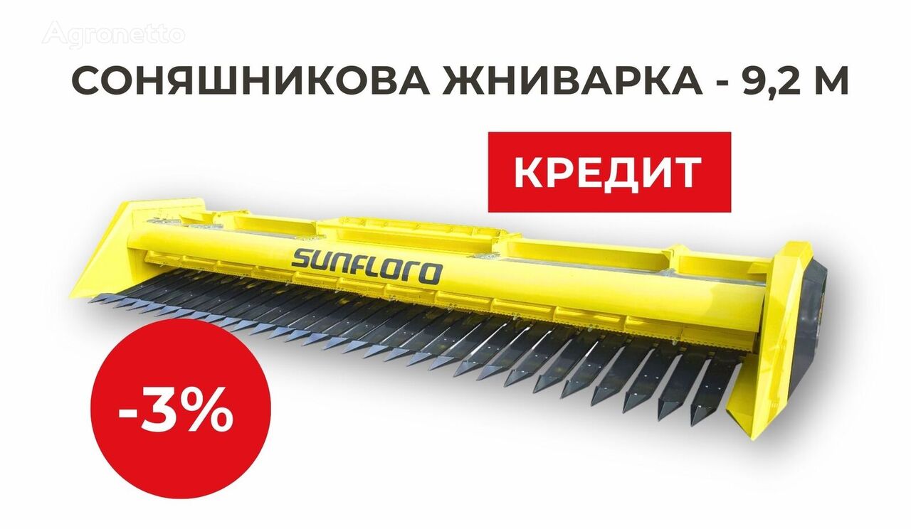 uudet SunfloroMash 9,2 (Znyzhka -3%, Kredyt, Lizynh) auringonkukka leikkuupöytä