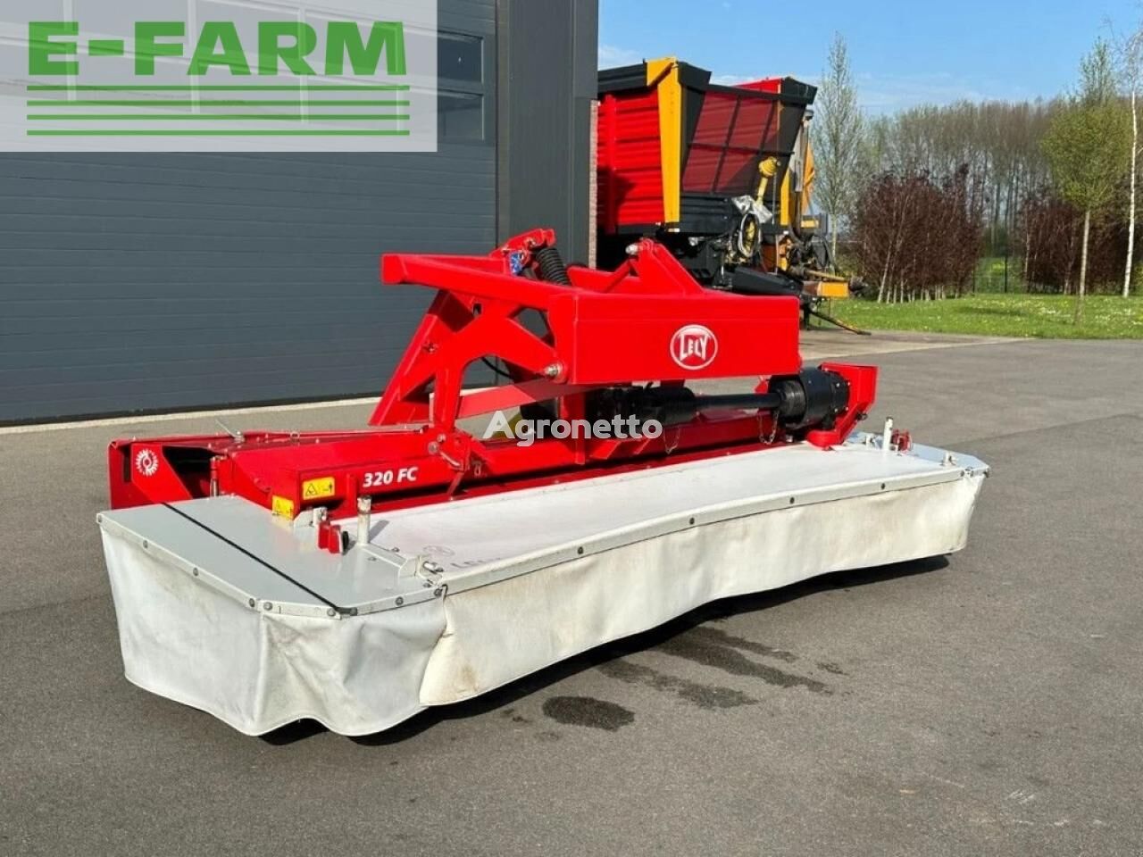 Lely splendimo 320 fc pyöröniittokone