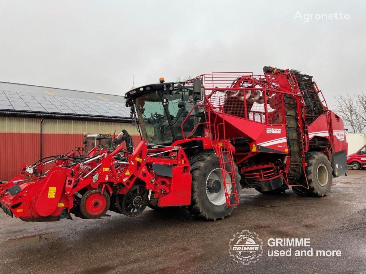 Grimme REXOR 6200 PLATINUM juurikkaiden nostokone