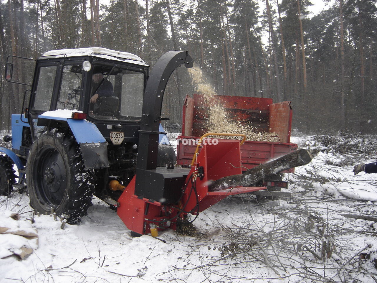 uudet Lvovselmash Derevopodribniuiucha mashyna RM160T (navisna na traktor) oksasilppuri