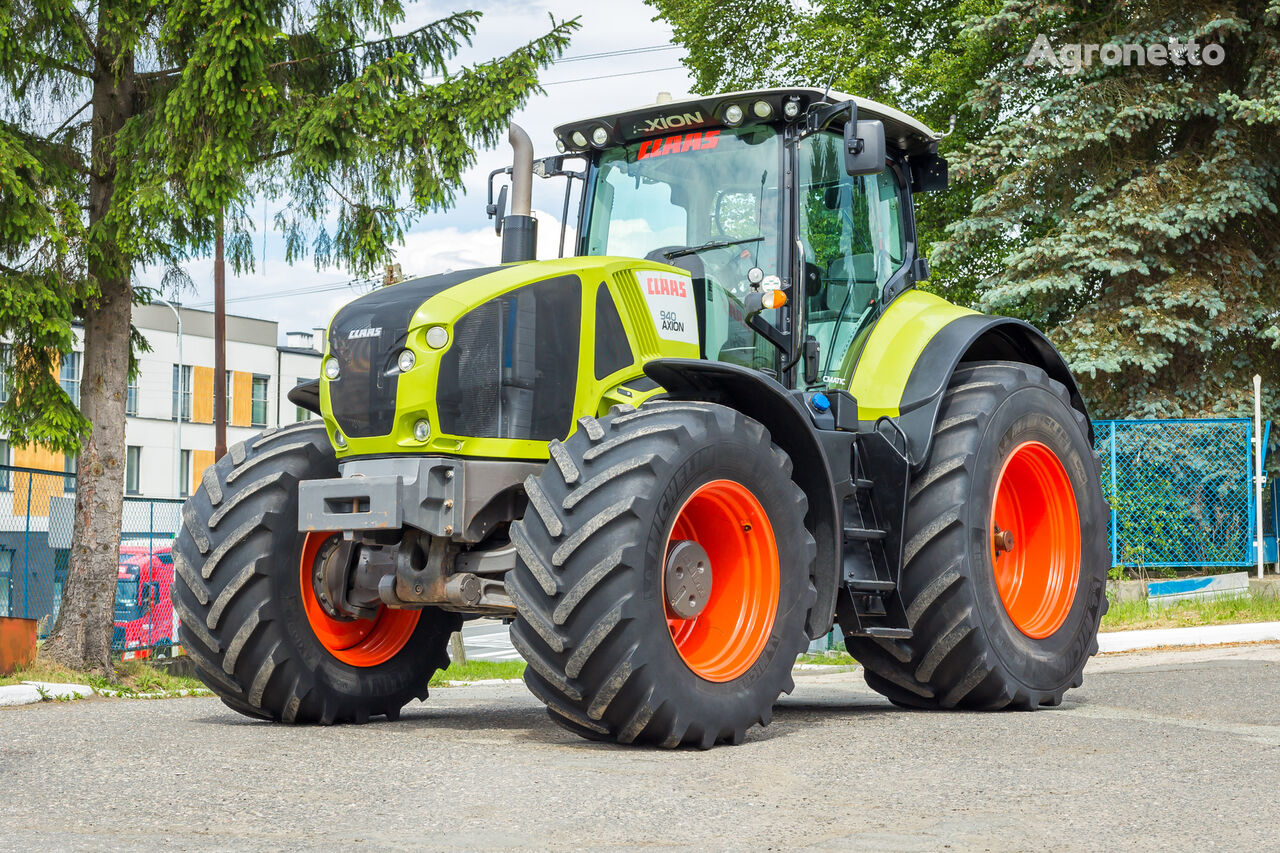 Claas  AXION 940 - 2015 ROK - CMATIC - 380 KM - GPS - AUTOPILOT pyörätraktori