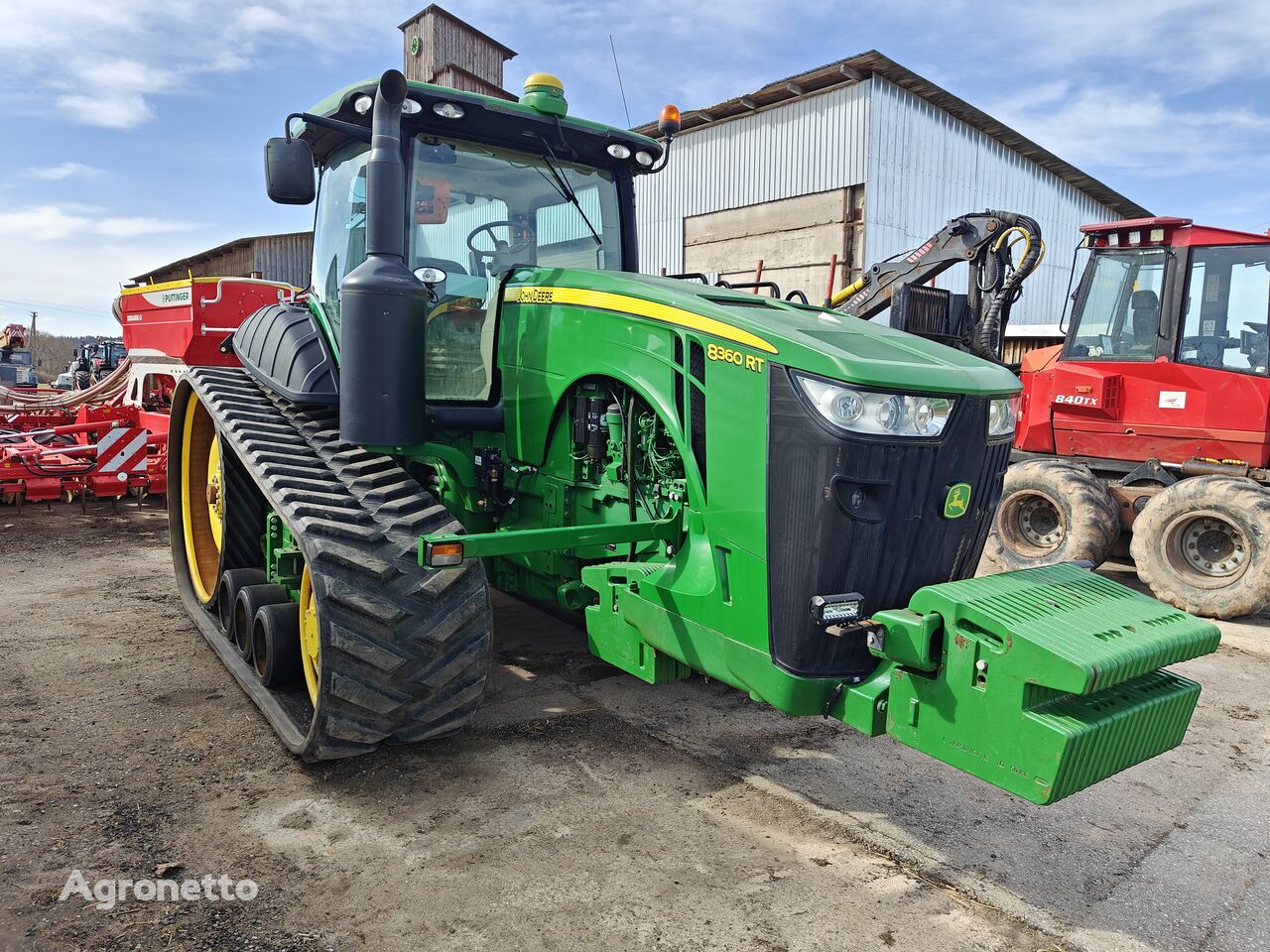 John Deere 8360 RT telatraktori