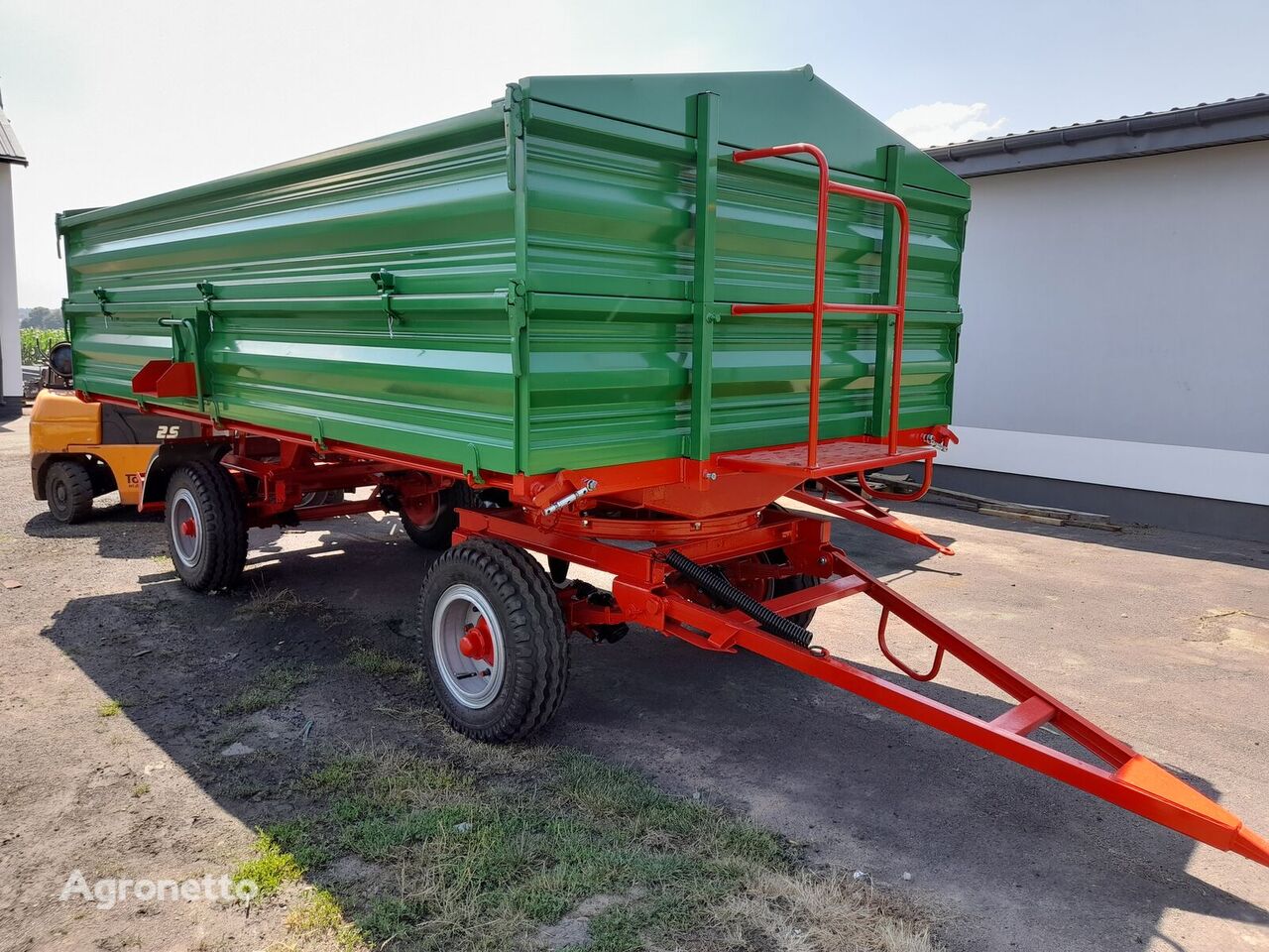 BRANDYS agricultural trailer, load capacity 7 tons. traktorin perävaunu