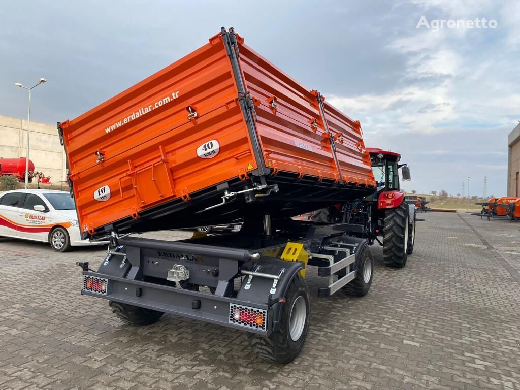 uudet Erdallar ROTATING 3-SIDE TIPPING TRAILER DNR-100-23 traktorin perävaunu