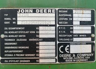 John Deere 620r pyörätraktori laakeri