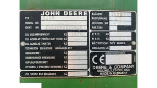 John Deere   620r  puimurin leikkuupöytä John Deere Wałek Napędu puoliakseli